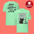 Napalm Death There is No Authority but Cats Two Sided Shirt