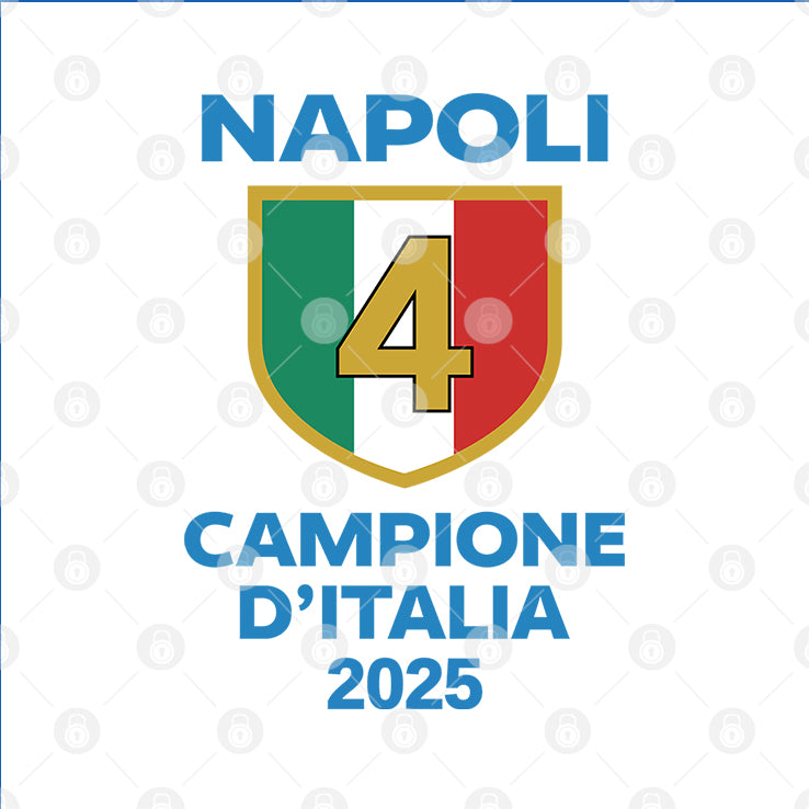 Napoli Campione D’Italia 2025 T Shirt