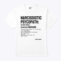 Narcissistic Psychopath Bassem Youssef T Shirt
