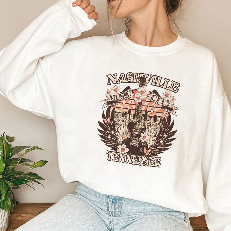 Nashville Music City Tennessee T Shirt