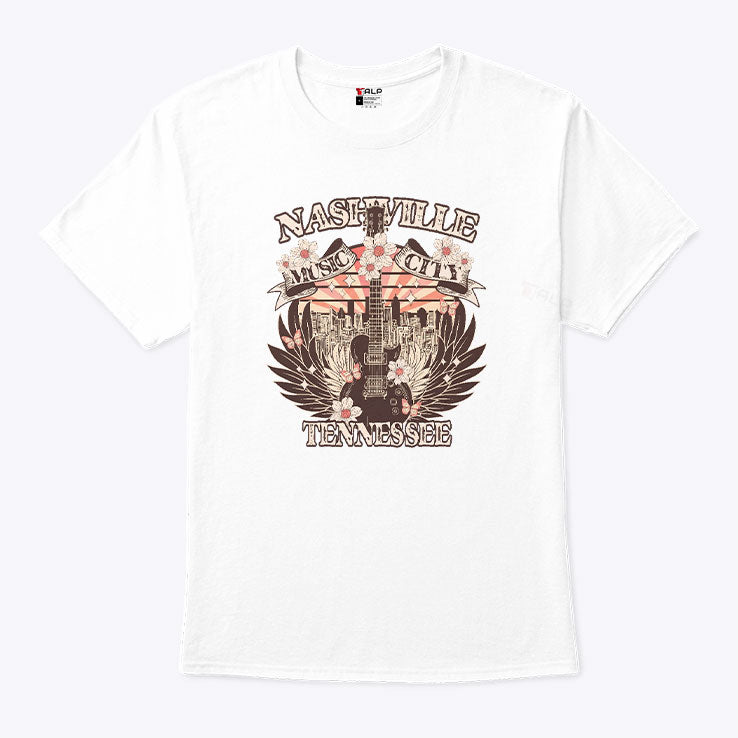 Nashville Music City Tennessee T Shirt