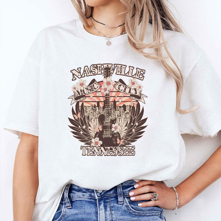 Nashville Music City Tennessee T Shirt