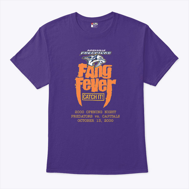 Nashville Predators Fang Fever Catch It T Shirt