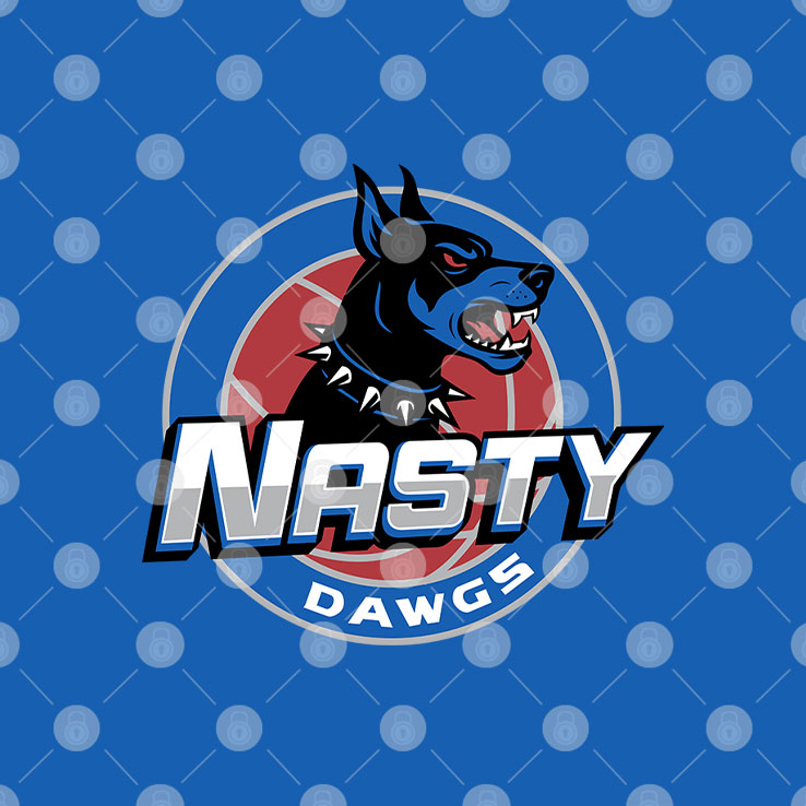 Nasty Dawgs Detroit Pistons Team T Shirt
