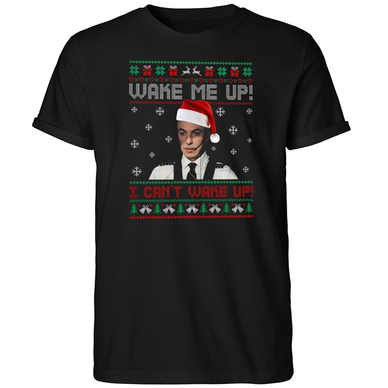 Nathan Fielder Wake Me Up I Can’t Wake Up Ugly Christmas Shirt