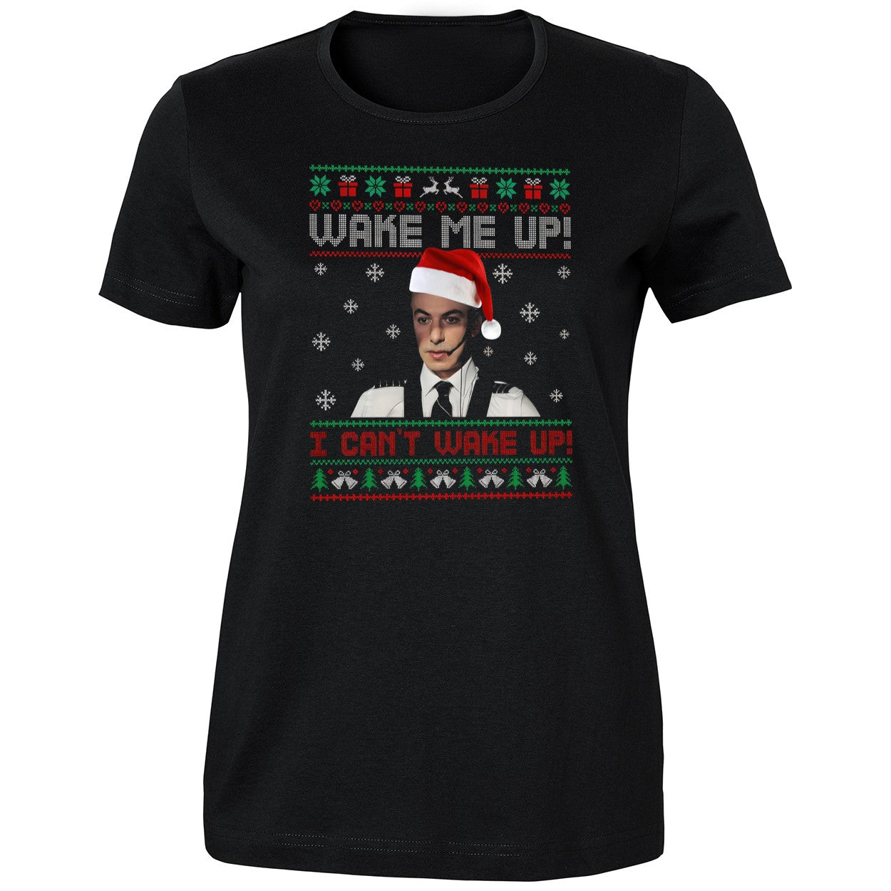 Nathan Fielder Wake Me Up I Can’t Wake Up Ugly Christmas Shirt