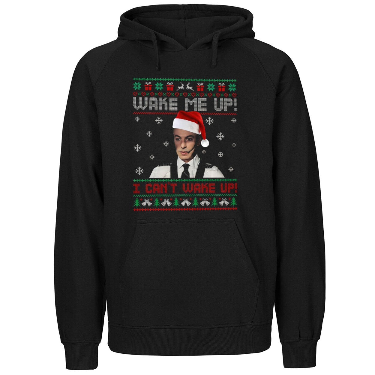 Nathan Fielder Wake Me Up I Can’t Wake Up Ugly Christmas Shirt