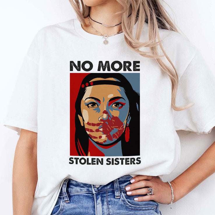 Native American No More Stolen Sisters T Shirt