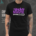 Naughty By Nature Baseball Bat Purple Graffiti Hip Hop T Shirt
