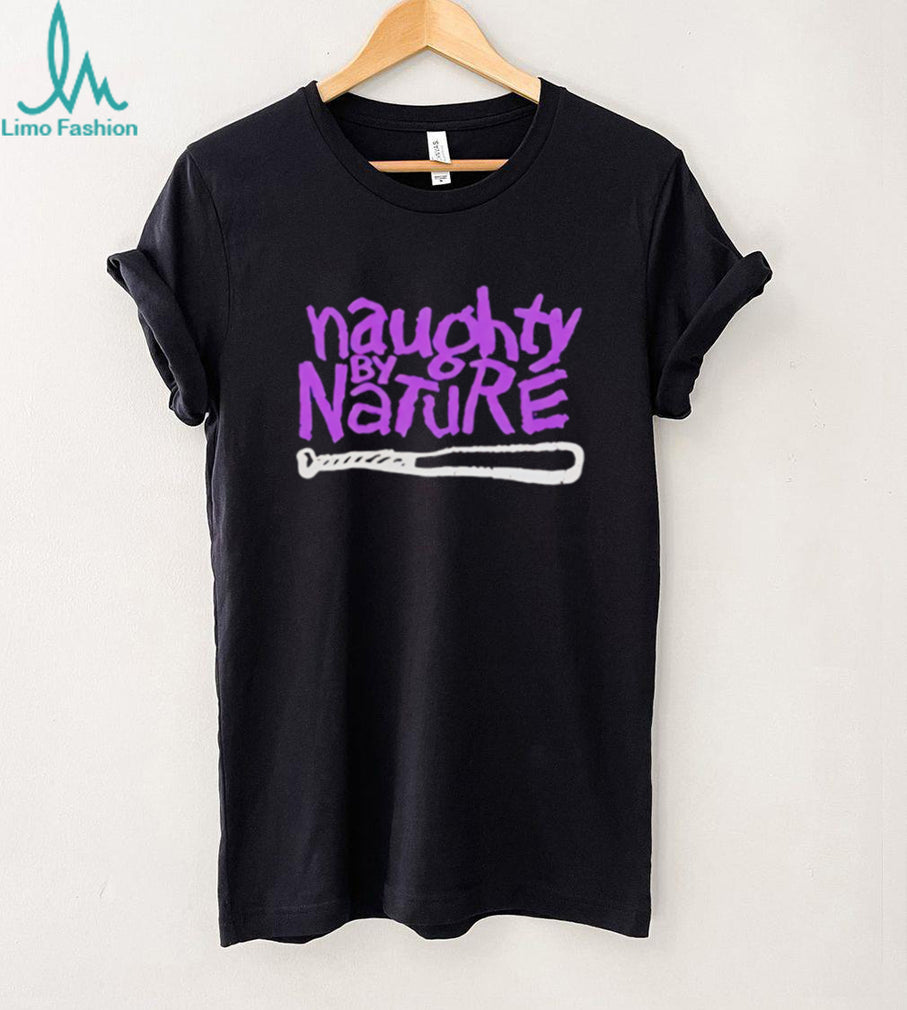 Naughty By Nature Baseball Bat Purple Graffiti Hip Hop T Shirt