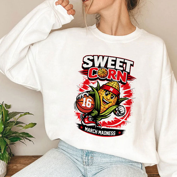 Nebraska Basketball Sweet Corn 16 March Madness Shirt