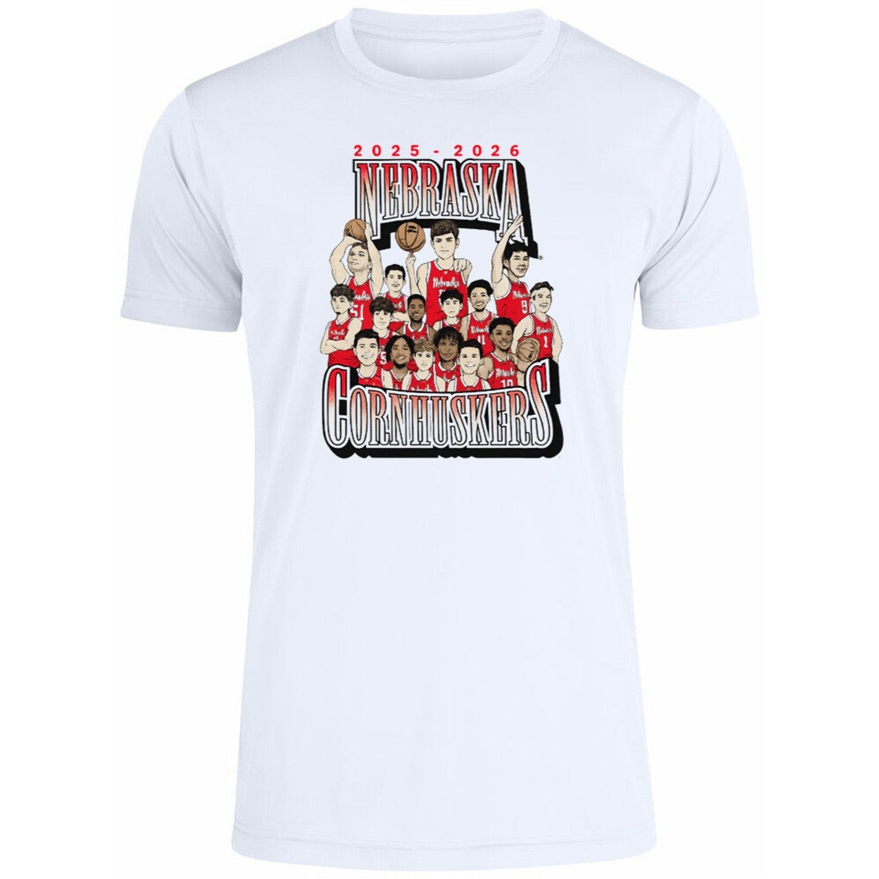 Nebraska Cornhuskers 2025-2026 Shirt