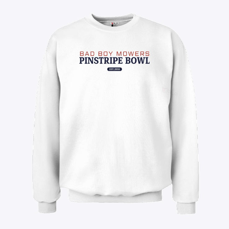 Nebraska Cornhuskers Football Bad Boy Mowers Pinstripe Bowl Est 2010 Sweatshirt