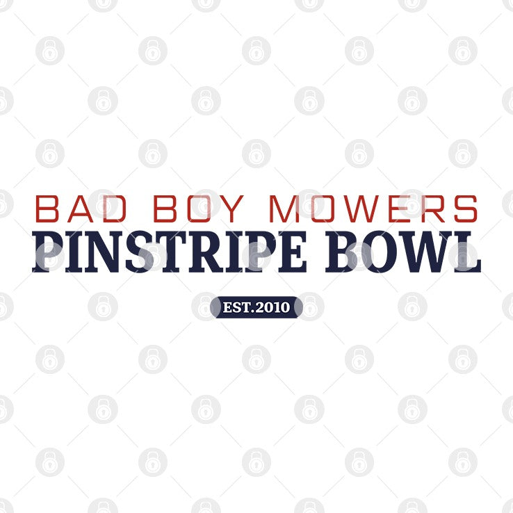 Nebraska Cornhuskers Football Bad Boy Mowers Pinstripe Bowl Est 2010 Sweatshirt