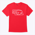 Nebraska Cornhuskers Go Big Red Hand Sign T Shirt