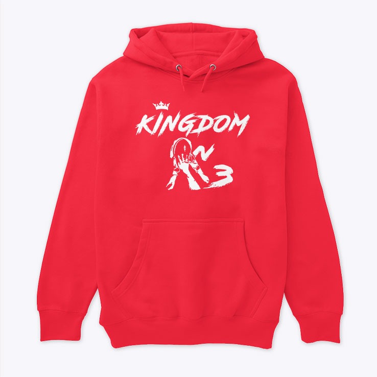 Nebraska Cornhuskers Red Kingdom Hoodie