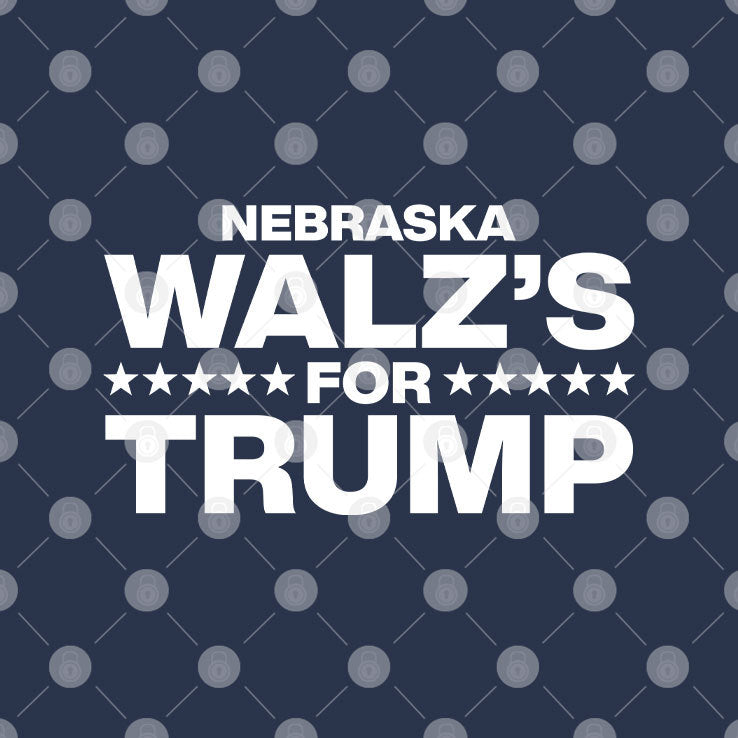 Nebraska Walz’s For Trump T Shirt
