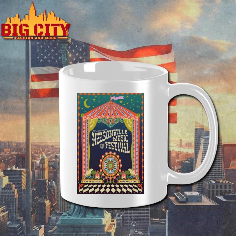 Nelsonville Music Festival Nelsonville OH June 18-20 2026 Poster Shirt