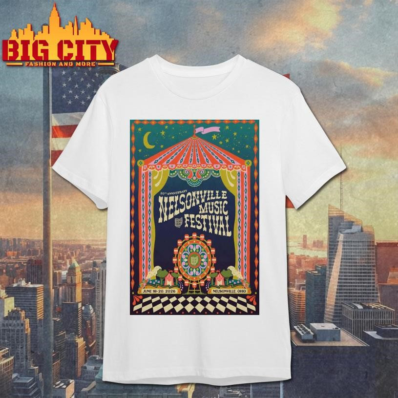 Nelsonville Music Festival Nelsonville OH June 18-20 2026 Poster Shirt
