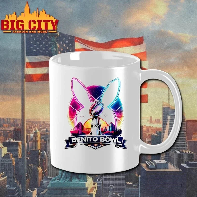 Neon City Sunset Benito Bowl t-shirt