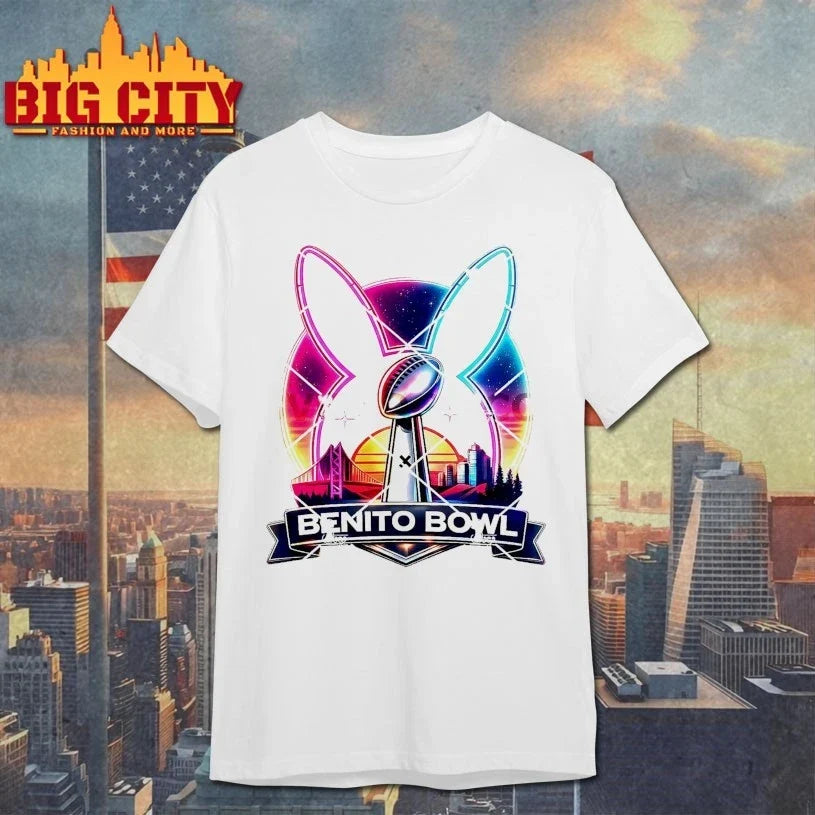 Neon City Sunset Benito Bowl t-shirt
