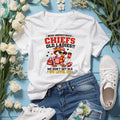 Never Underestimate A Chiefs Old Lady Level Up Duck Fan T Shirt