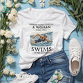 Never Underestimate A Woman Swimmer In Her Eighties Shirt
