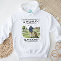 Never Underestimate A Woman Who Still Plays Golf In Her Seventies T Shirt