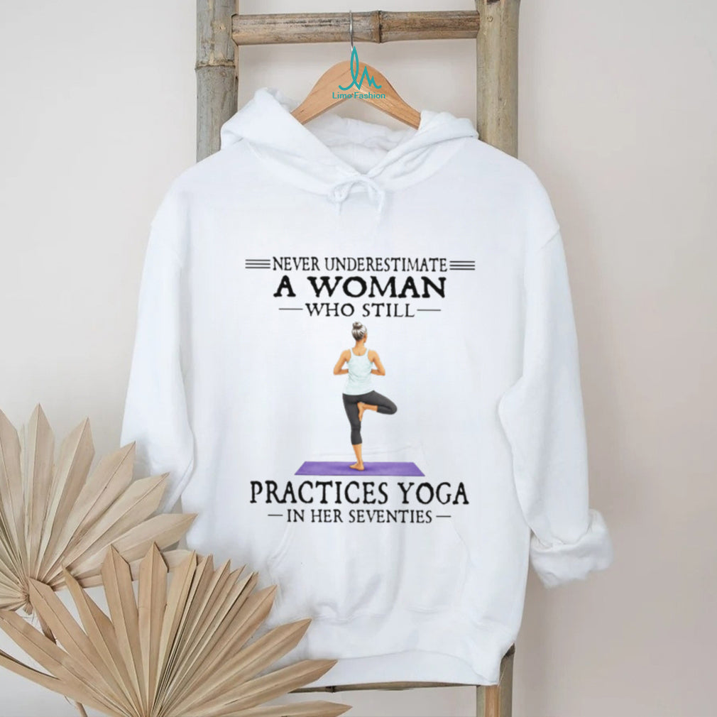 Never Underestimate A Woman Who Still Practices Yoga in her Seventies