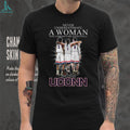 Never Underestimate A Woman Who Understands Basketball And Loves UConn T Shirt