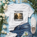 Never Underestimate An Old Man Who Does Plumbing Shirt