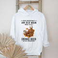 Never Underestimate An Old Man Who Still Drinks Beer In His Seventies T Shirt