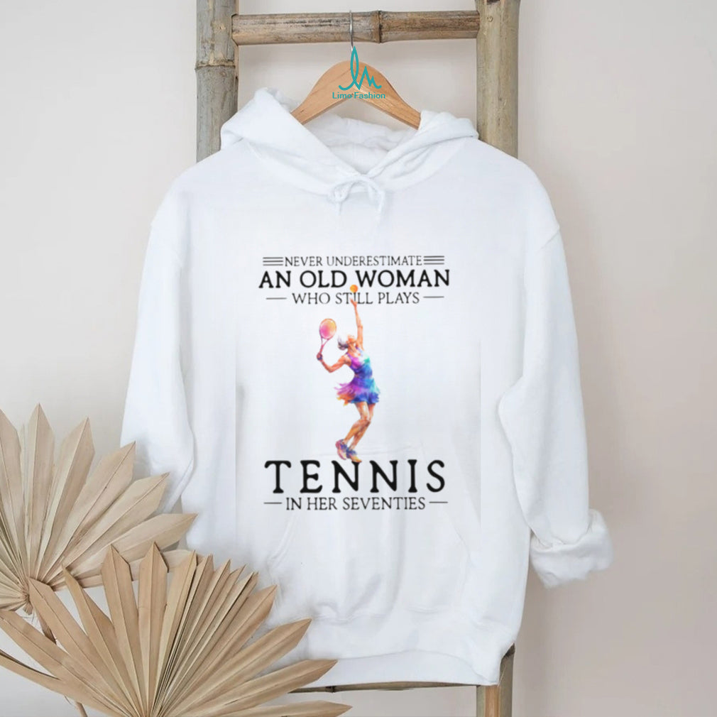 Never Underestimate An Old Woman Who Still Plays Tennis In Her Seventies