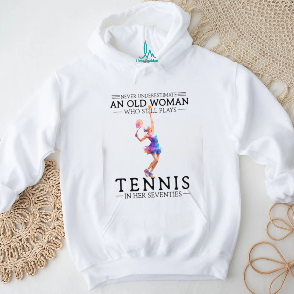 Never Underestimate An Old Woman Who Still Plays Tennis In Her Seventies