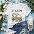 Never Underestimate Old Man Pigeon Racing Hobbyist Bird Shirt