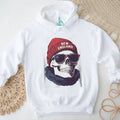 New England Skull Beanie and Sunglasses Winter Graphic T Shirt