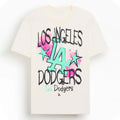 New Era LA Dodgers Watercolor Shirt