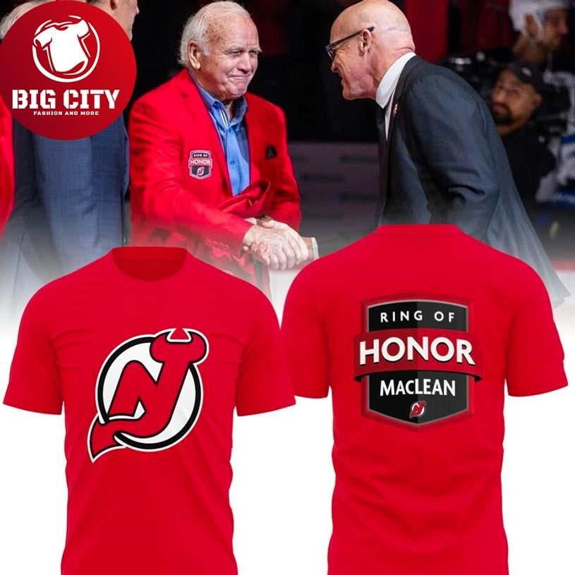 New Jersey Devils Legacy Red Two Sided Shirt