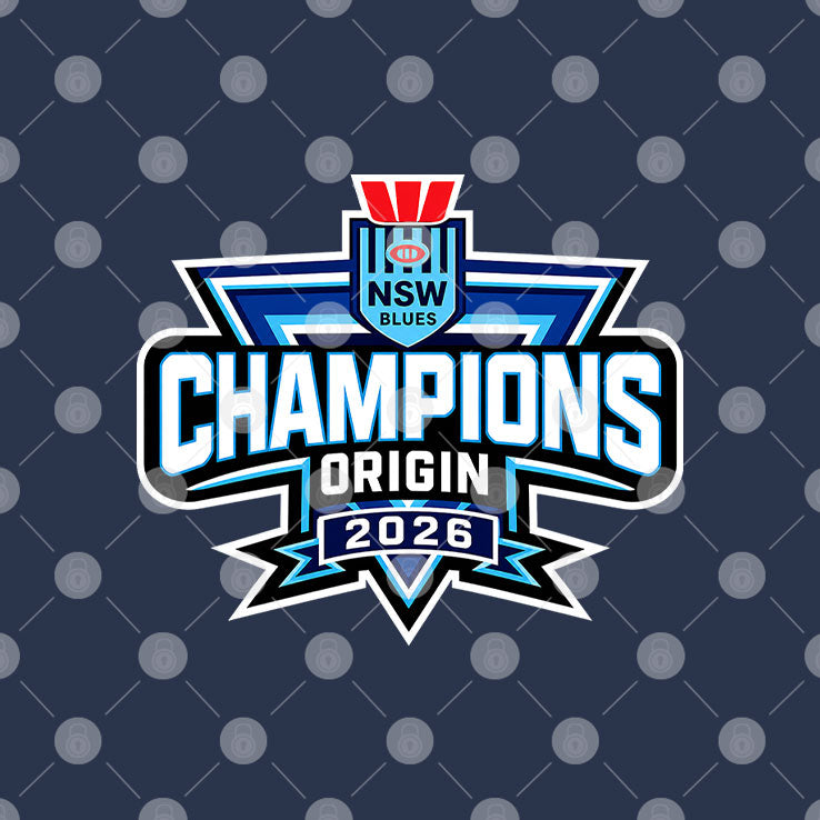 New South Wales Blues 2026 State Of Origin Champions Shirt