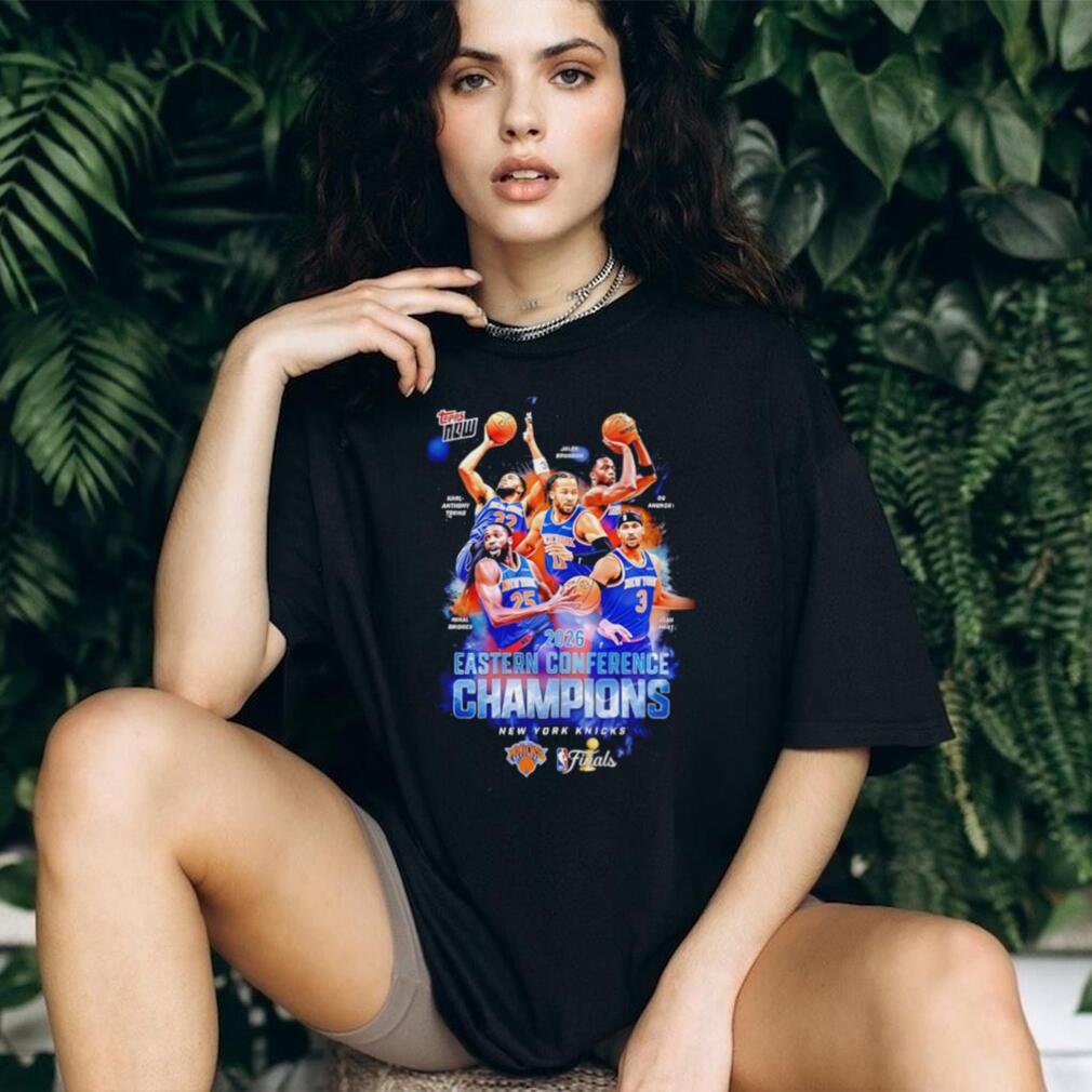 New York 2026 Eastern Conference Champions Basketball Team T Shirt