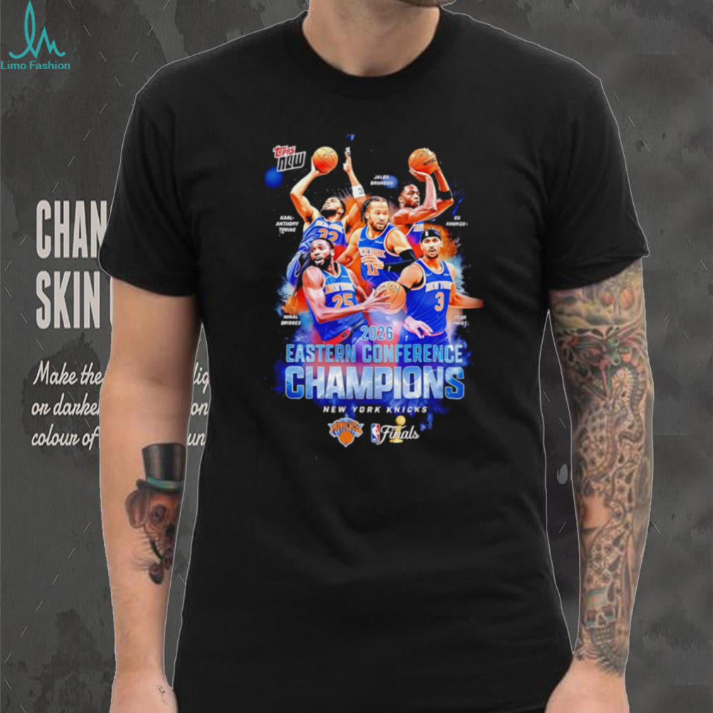 New York 2026 Eastern Conference Champions Basketball Team T Shirt