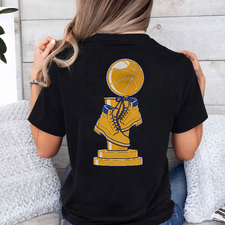 New York Basketball 2026 Championship Trophy And Boots T Shirt