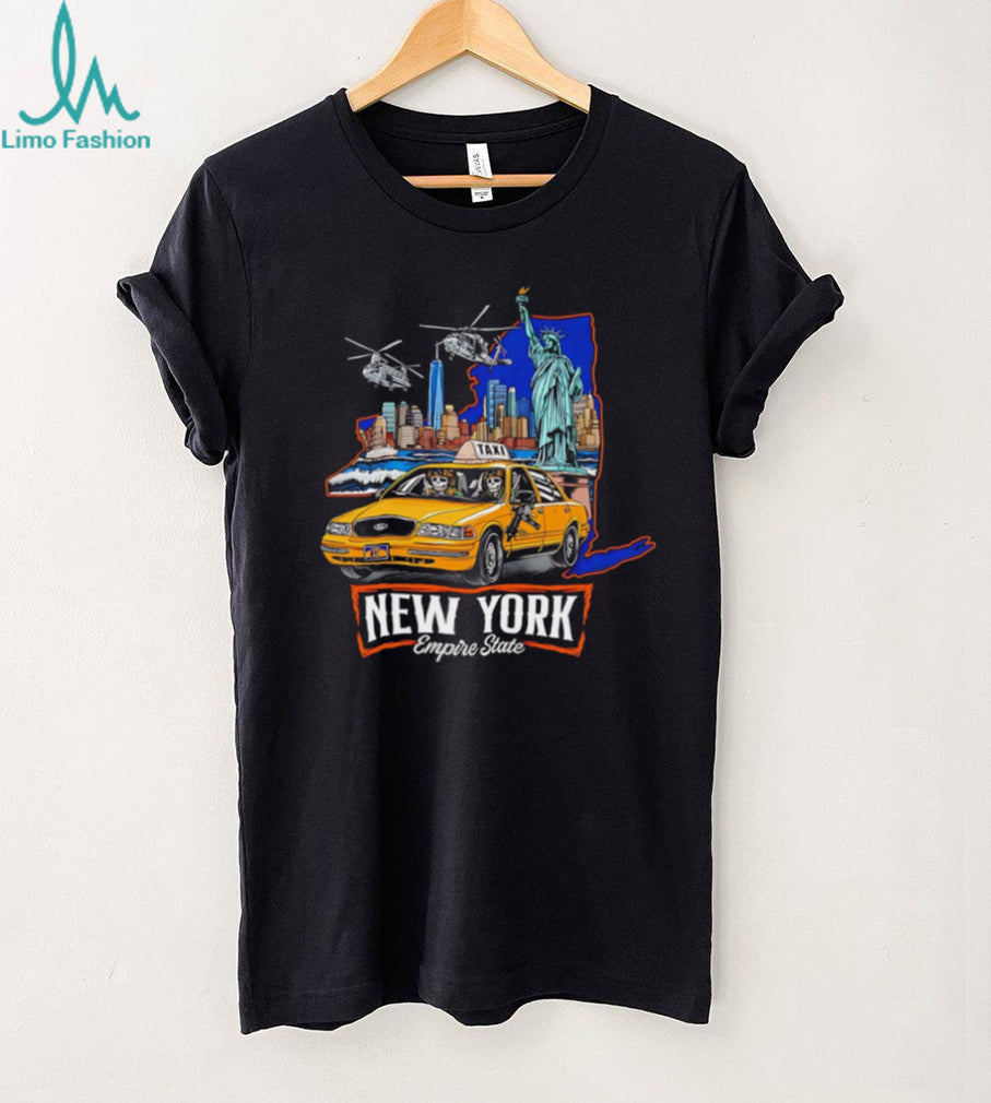 New York Empire State Cityscape T Shirt
