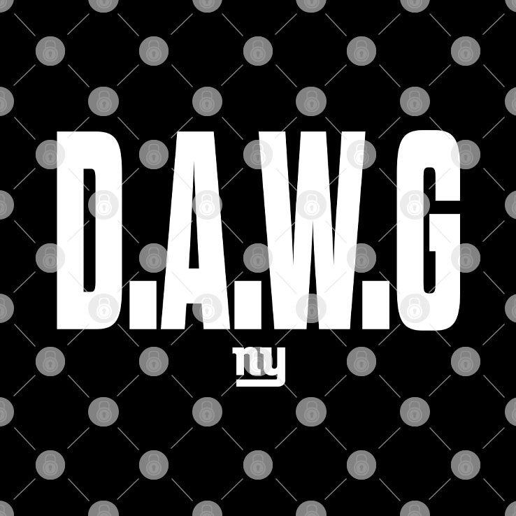 New York Giants D.A.W.G Shirt