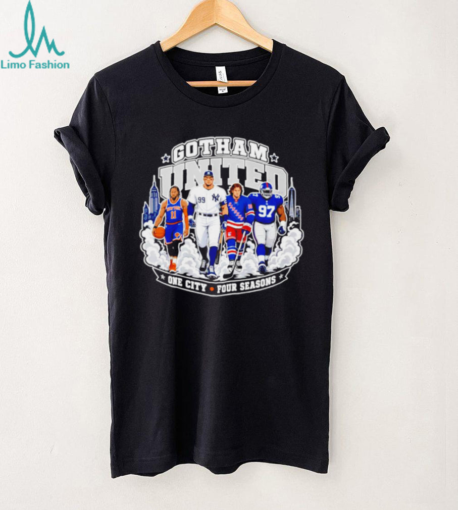 New York Gotham United One City Four Seasons shirt