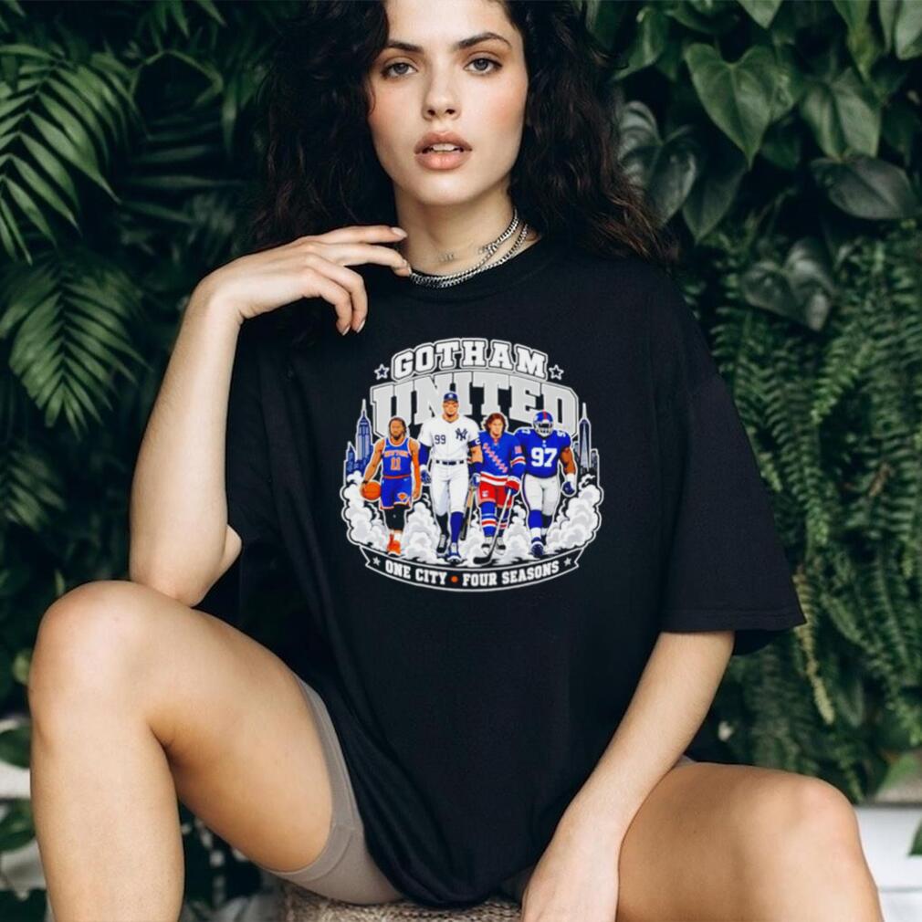 New York Gotham United One City Four Seasons shirt