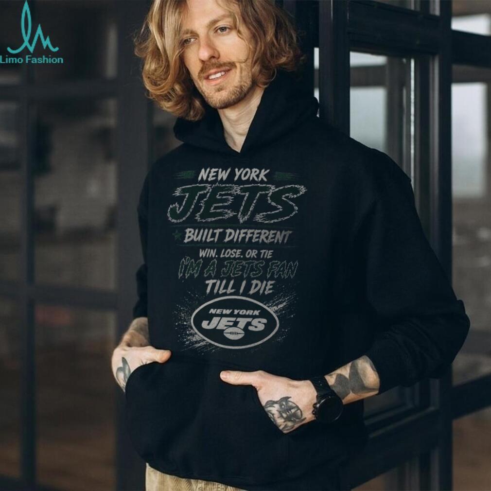 New York Jets Football Team Logo Built Different Shirt