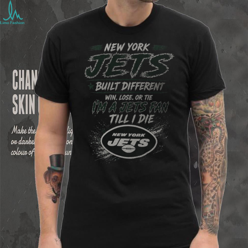 New York Jets Football Team Logo Built Different Shirt