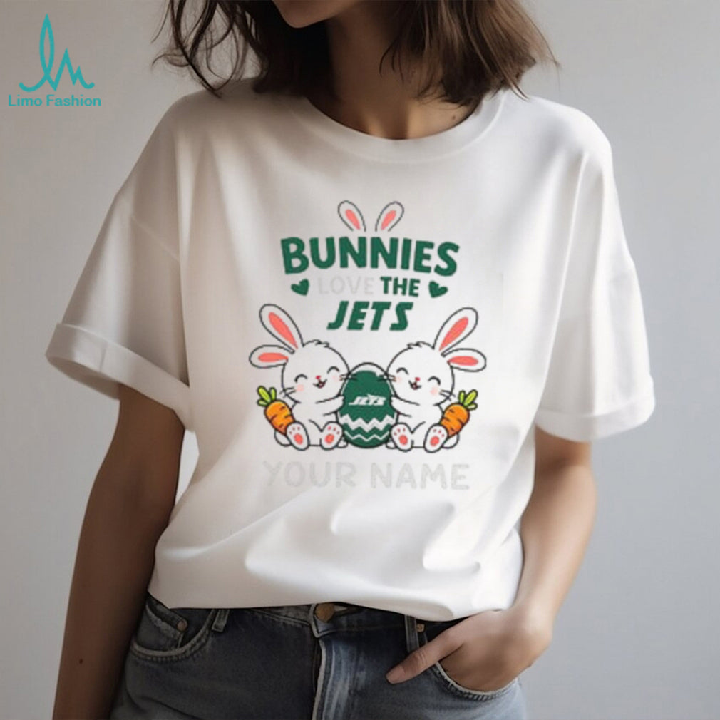 New York Jets Personalized Easter Bunny T Shirt