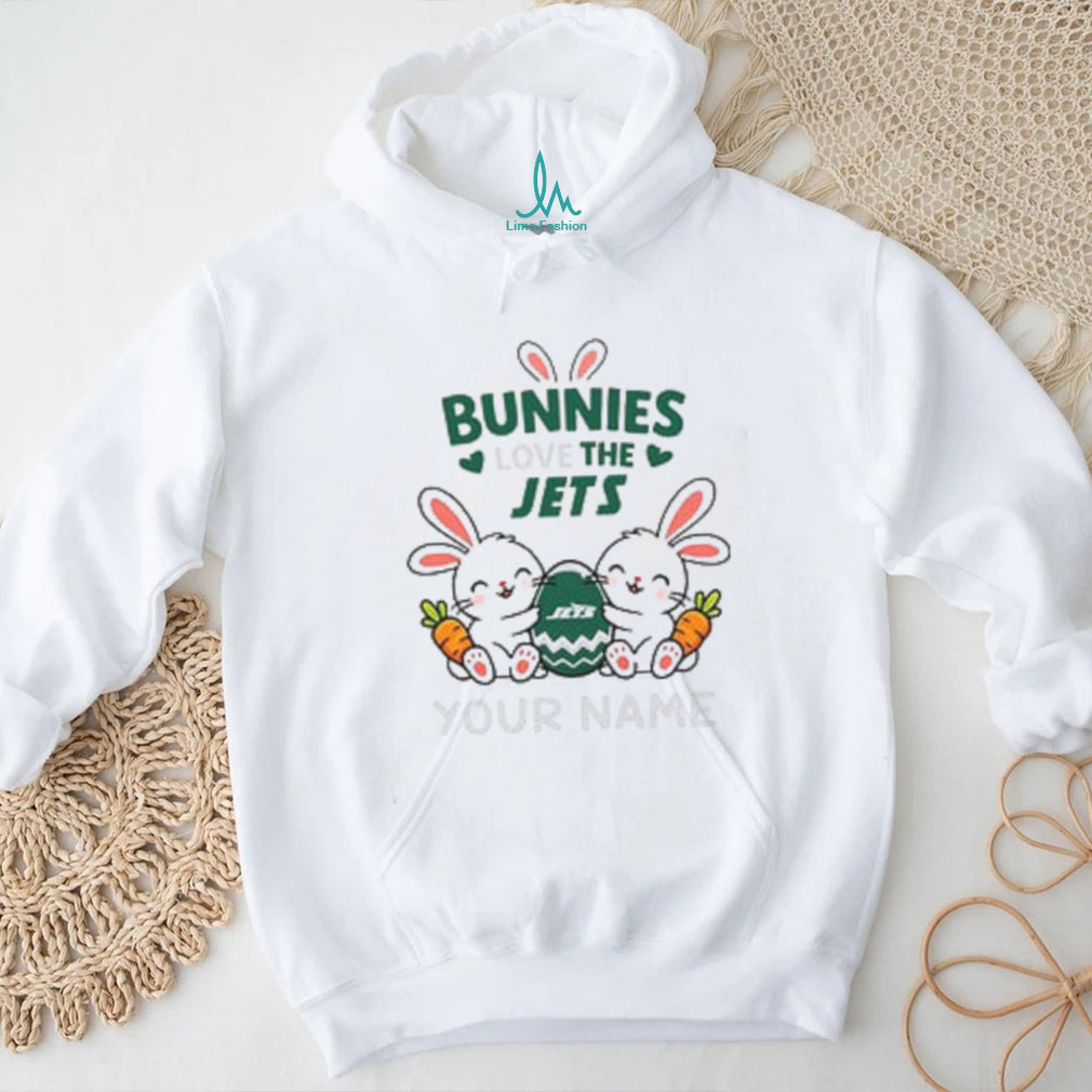New York Jets Personalized Easter Bunny T Shirt